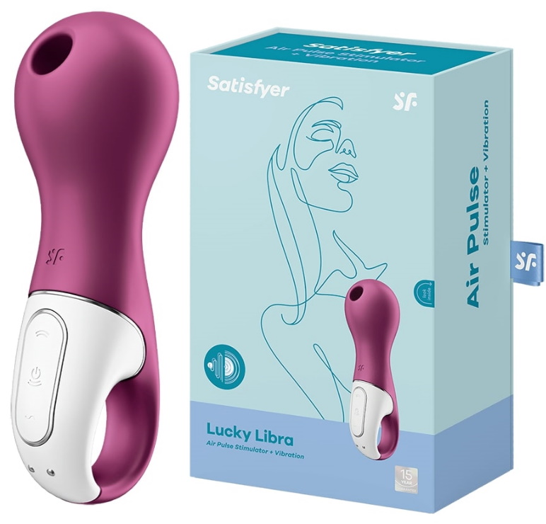 Вакуумно-волновой стимулятор клитора с вибрацией Satisfyer Lucky Libra ДЕФОРМИРОВАННАЯ УПАКОВКА