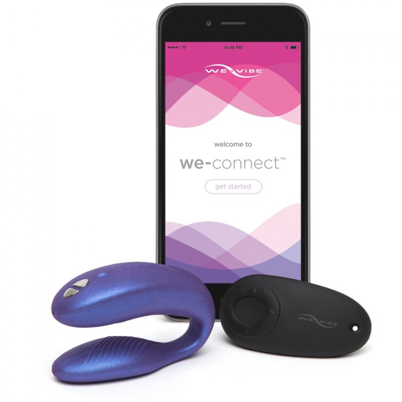 We-Vibe Sync Cosmic Фиолетовый вибромассажер с дистанционным пультом