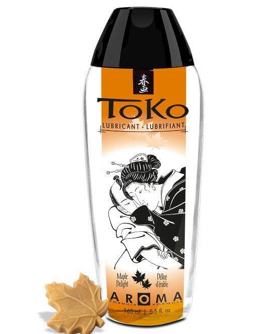 Любрикант на водной основе Shunga Toko Aroma Maple Delight с ароматом кленового сиропа 165 мл