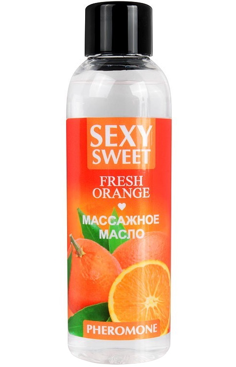 Массажное масло Fresh Orange с феромонами 75 мл