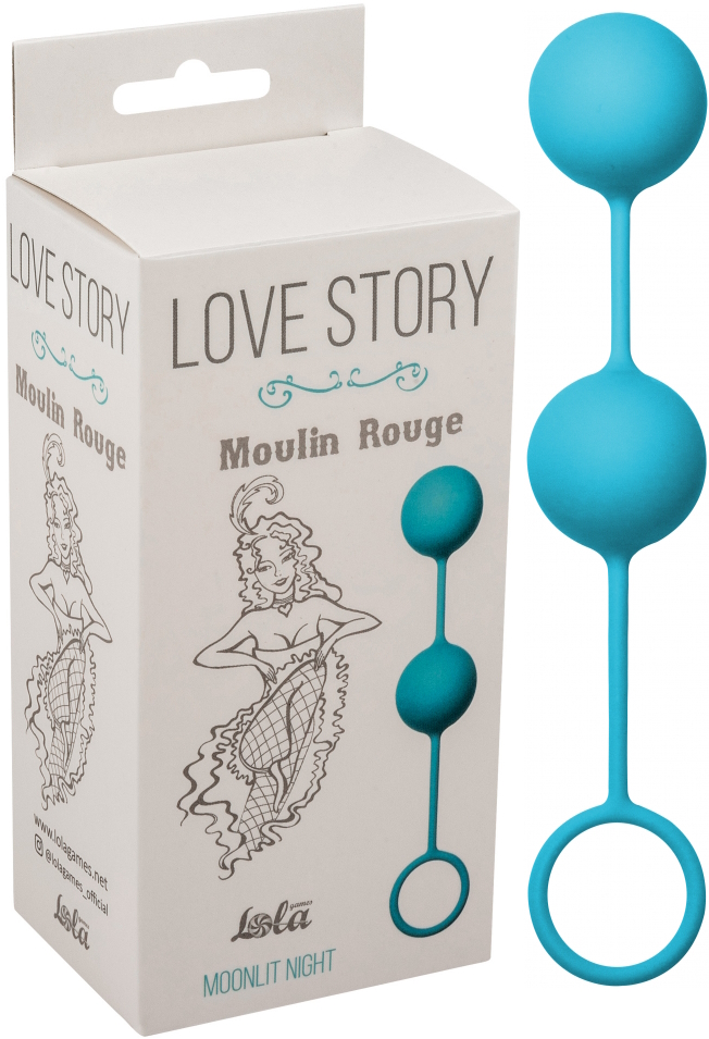 Вагинальные шарики Love Story Moulin Rouge Blue