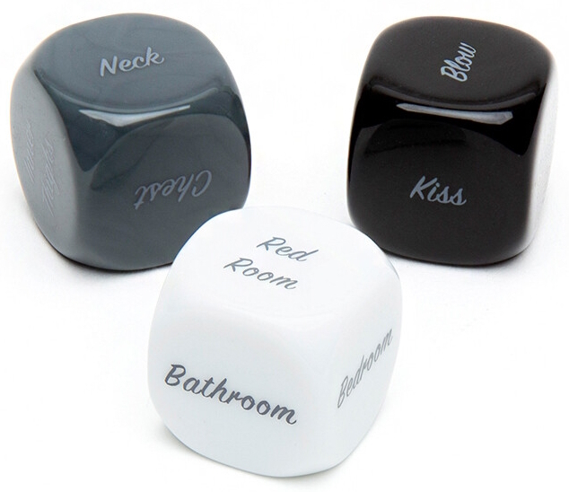 Игральные кубики для пар Fifty Shades of Grey Play Nice