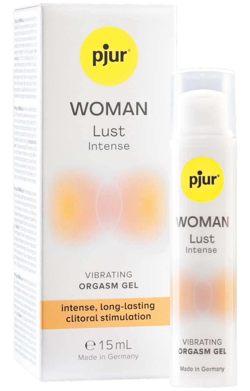 Гель Pjur Woman Lust Intense с усиленным эффектом вибрации со вкусом апельсина 15 мл