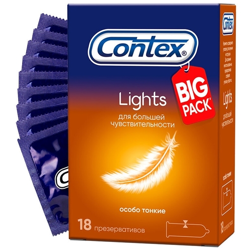 Презервативы Contex №18 Lights особо тонкие