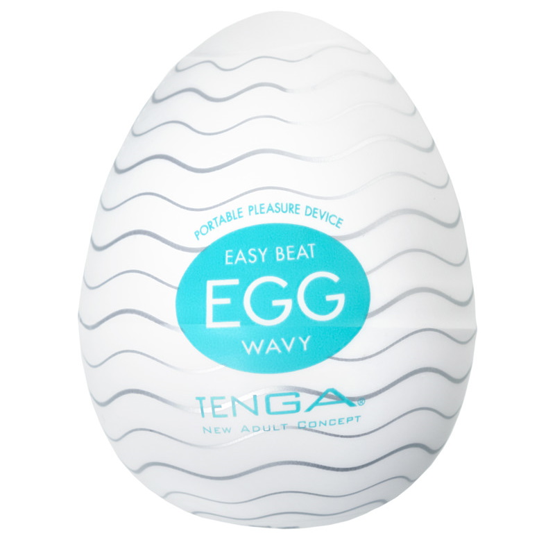 Мастурбатор яйцо Tenga Egg Wavy 1