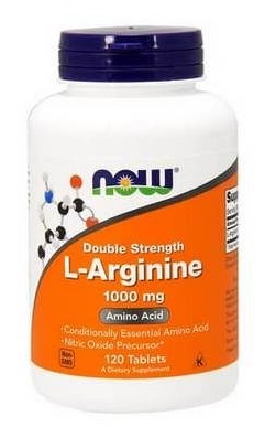 Бад для мужчин Now L-Arginine 1000 мг 120 таблеток