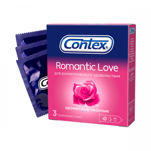 Презервативы Contex №3 Romantic Love ароматизированные