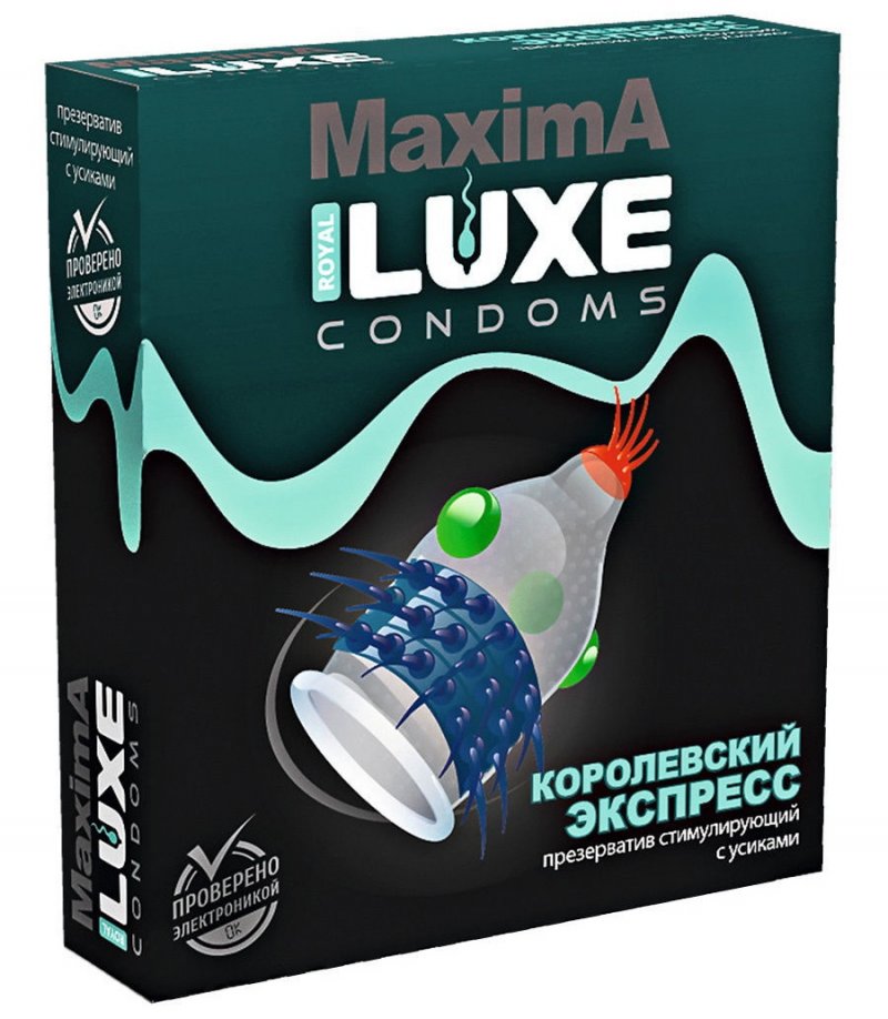 Презерватив Luxe Maxima Королевский Экспресс 1 шт