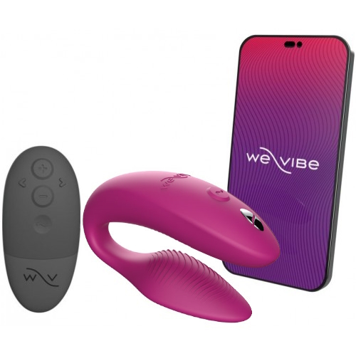 Смарт-вибромассажер для пар We-Vibe Sync 2 розовый