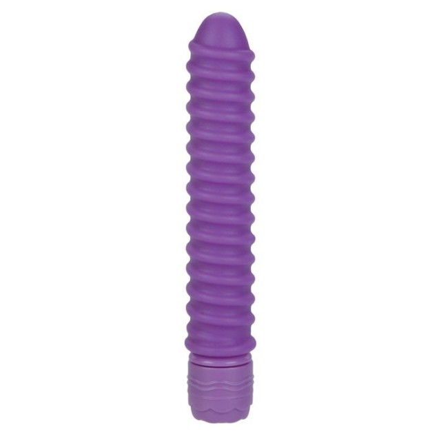 Фиолетовый спиральный вибратор Sorority Screw