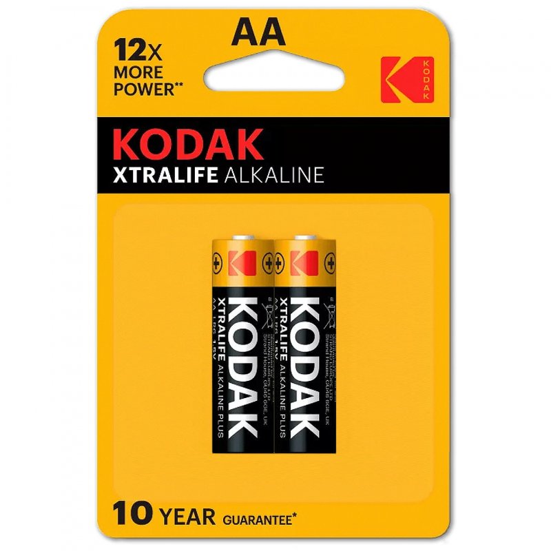 Батарейки Kodak Alkaline пальчиковые AA 2 шт