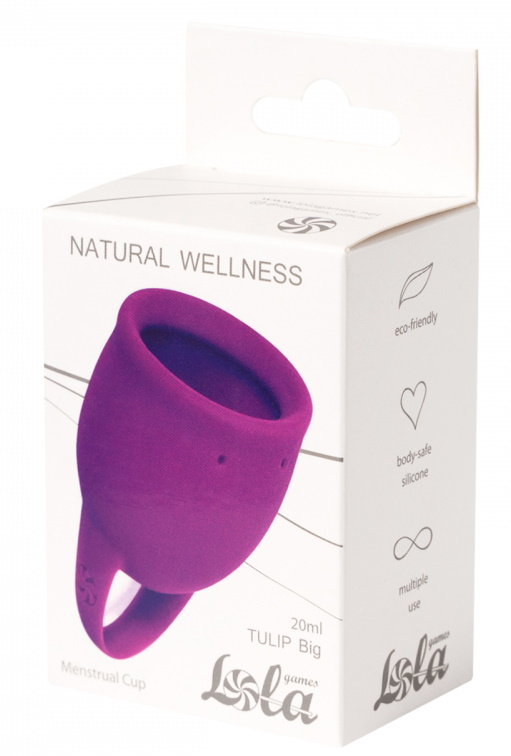 Менструальная чаша Natural Wellness Wellnes Tulip Pink 20 мл