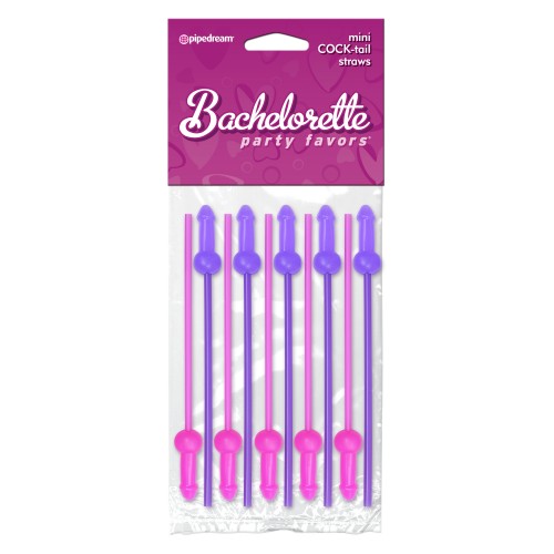 Трубочки для коктейлей Bachelorette Party Favors Mini Сook-tail Straws