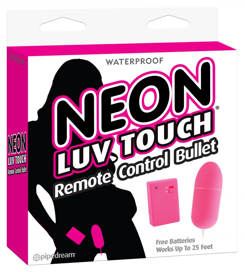 Виброяйцо на дистанционном управлении Neon Luv Touch Remote Control Bullet Pink