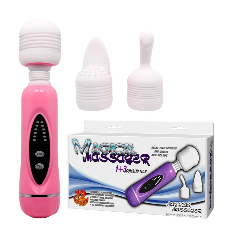 Вибромассажер Power Wand Magical Massager розовый