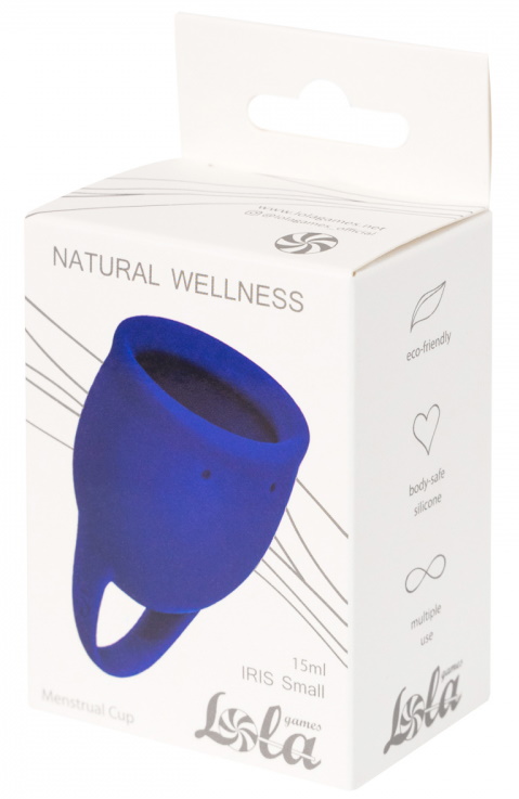 Менструальная чаша Natural Wellness Magnolia Iris Blue 15 мл