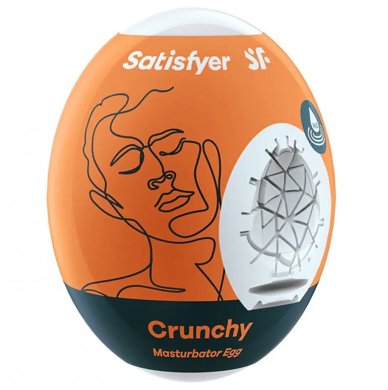 Мастурбатор-яйцо Satisfyer Masturbator Egg Crunchy