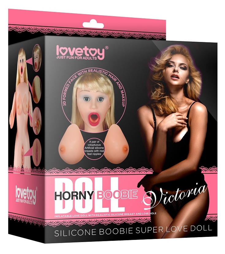 Кукла для секса с пышной грудью и открытым ротиком Boobie Super Love Doll