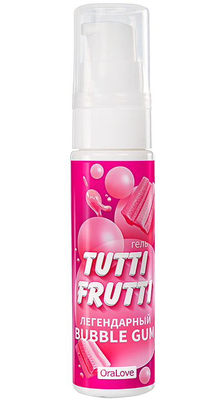 Оральный гель Tutti-Frutti Bubble Gum 30 гр