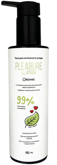 Интимный гель из натуральных компонентов Pleasure Lab Organic 185 мл