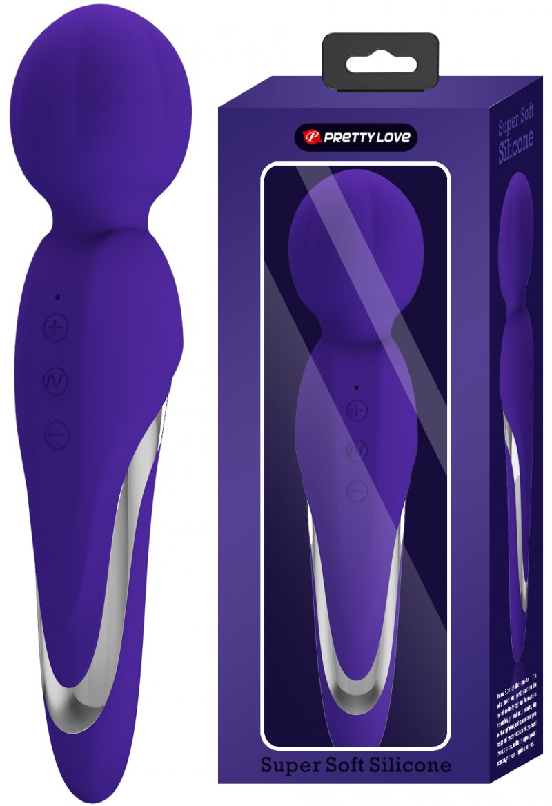 Перезаряжаемый вибромассажер Pretty Love Walter фиолетовый