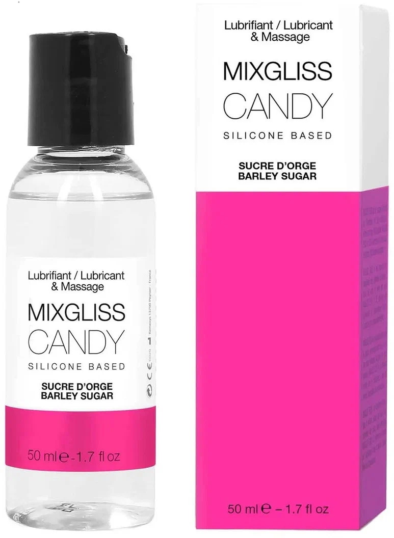 Смазка на силиконовой основе с сахарным ароматом MixGliss Candy Sucre Dorge 50 мл