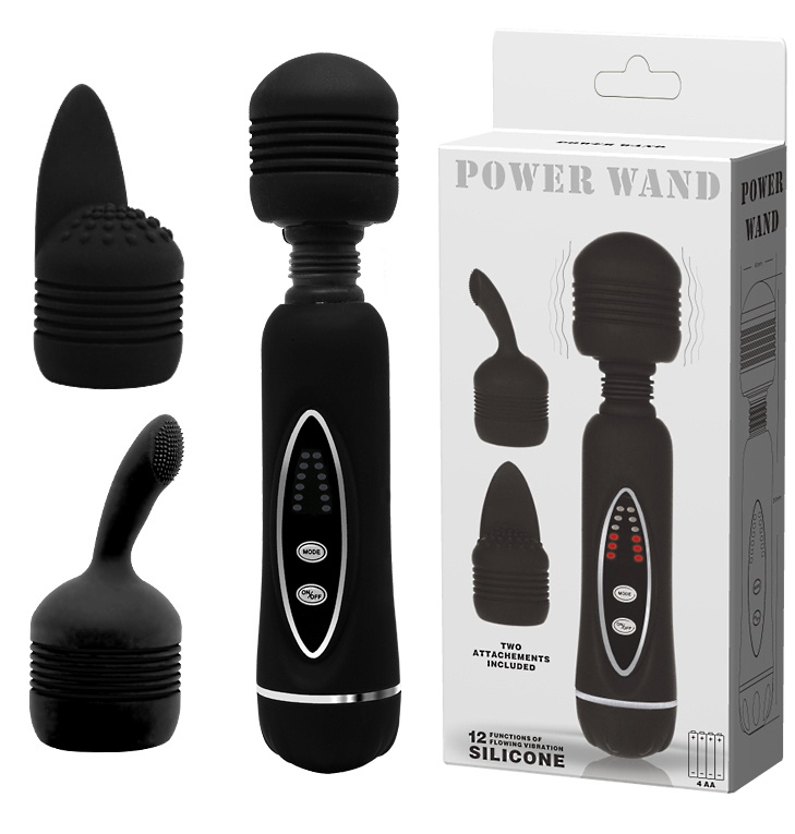 Вибромассажер Power Wand с дополнительными насадками