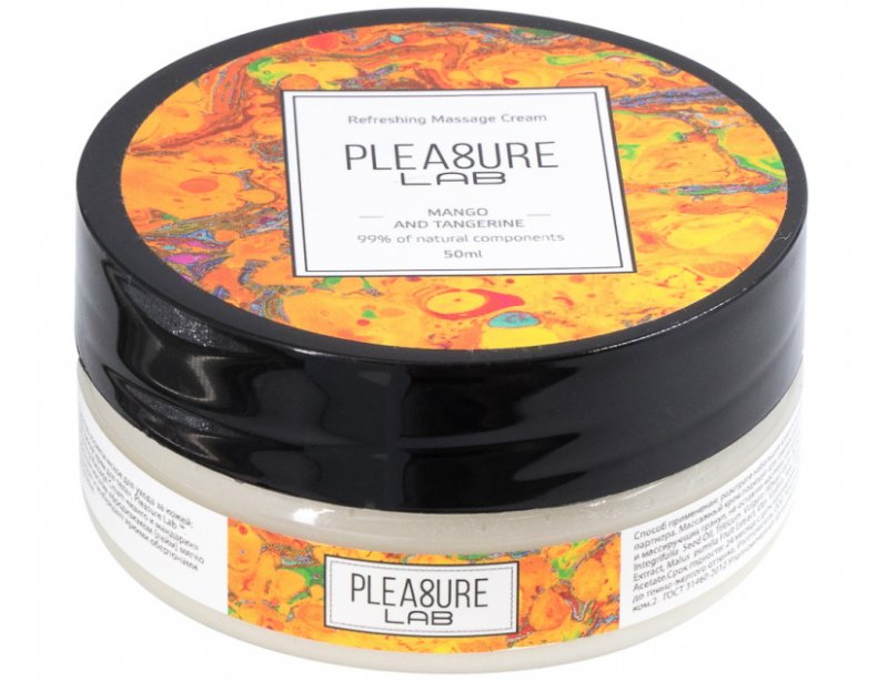 Массажный крем с афродизиаком Pleasure Lab Refreshing манго и мандарин 50 мл