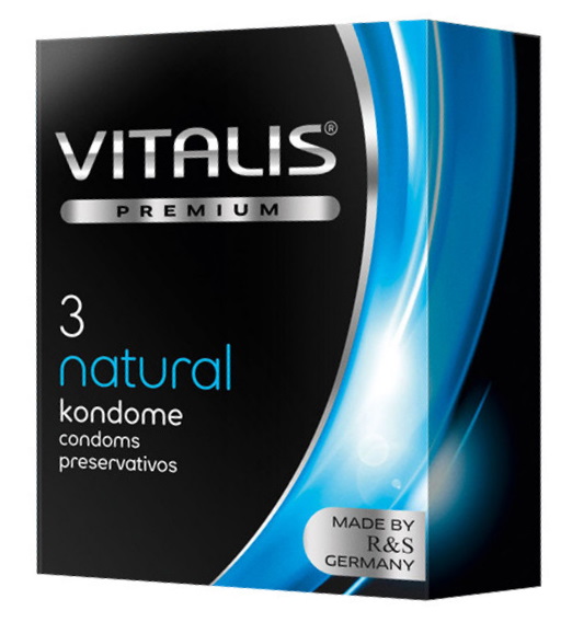 Презервативы Vitalis Premium №3 Natural классические