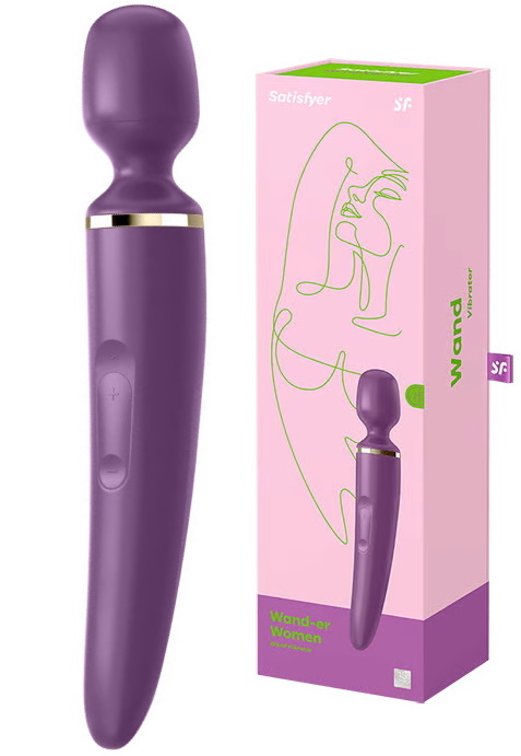 Вибромассажер перезаряжаемый Satisfyer Wand-er Women фиолетовый