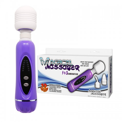 Вибромассажер Power Wand Magical Massager фиолетовый