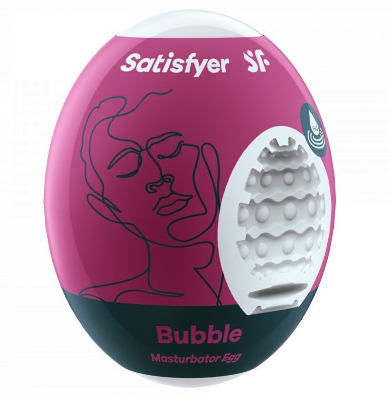 Мастурбатор-яйцо Satisfyer Masturbator Egg Bubble