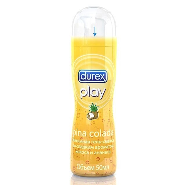 Гель-смазка Durex Pina Colada с ароматом ананаса и кокоса 50 мл