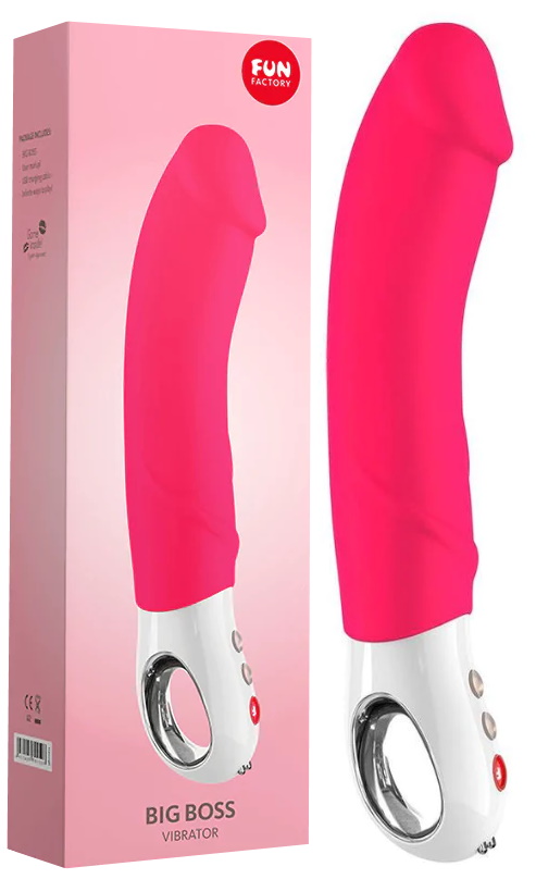 Вибратор Fun Factory G5 Big Boss розовый 23 см