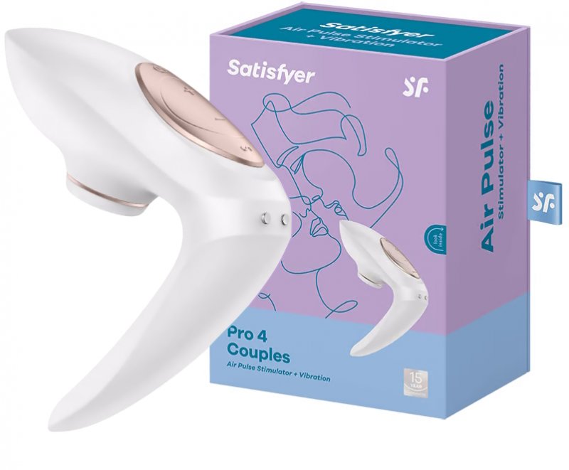 Бесконтактный вакуум-волновой стимулятор для пар Satisfyer Pro 4 Couples