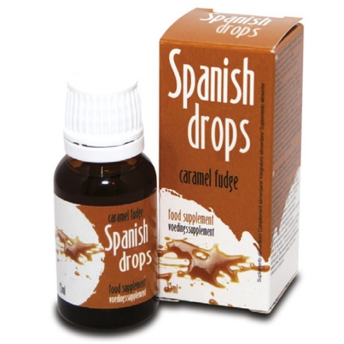 Капли возбуждающие для двоих Spanish Drops Caramel Fudge 15 мл