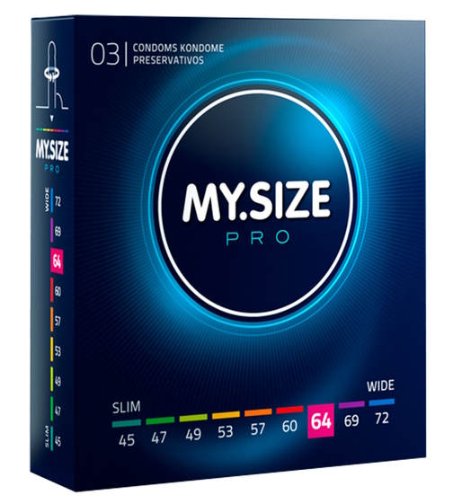 Презервативы My.Size Pro №3 размер 64