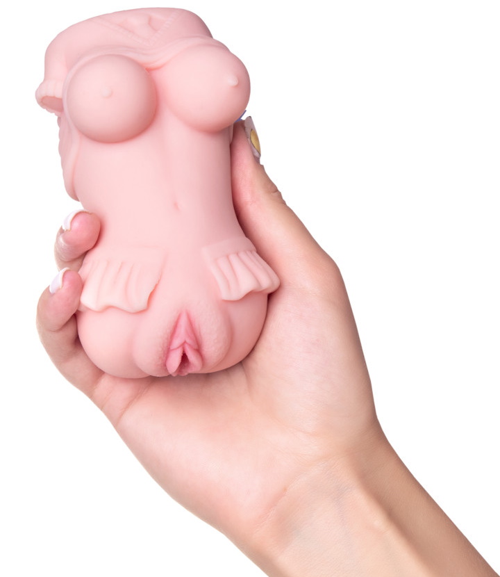 Реалистичный мастурбатор в костюме студентки Juicy Pussy Little Flower