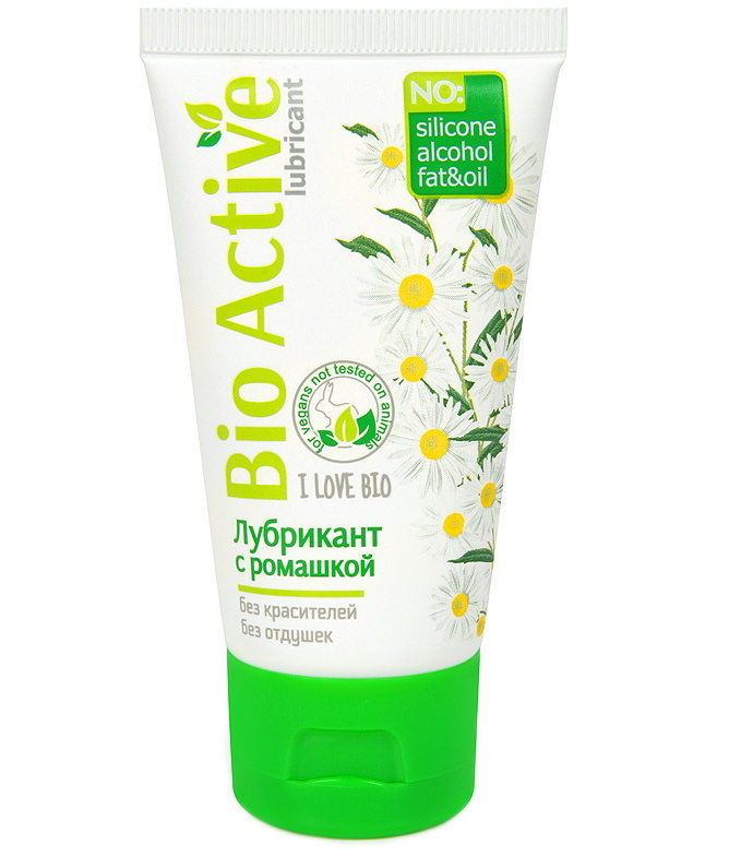 Лубрикант с ромашкой и пантенолом Bio Active 50 гр