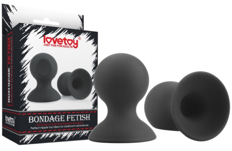 Вакуумные помпы для сосков Bondage Fetish Silicone Comfort Nipple Suckers