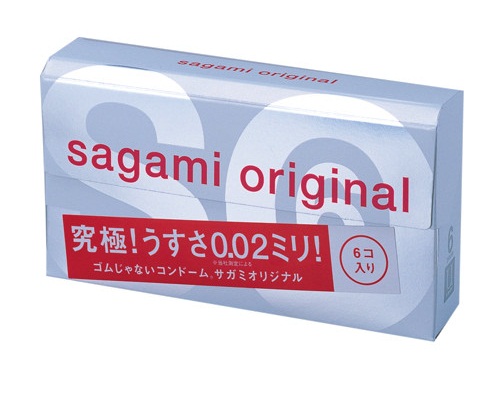 Полиуретановые презервативы Sagami Original 0,02 6 шт