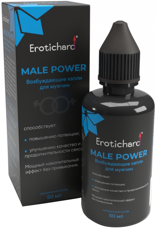 Возбуждающие капли для мужчин Erotichard Male Power 250 мл