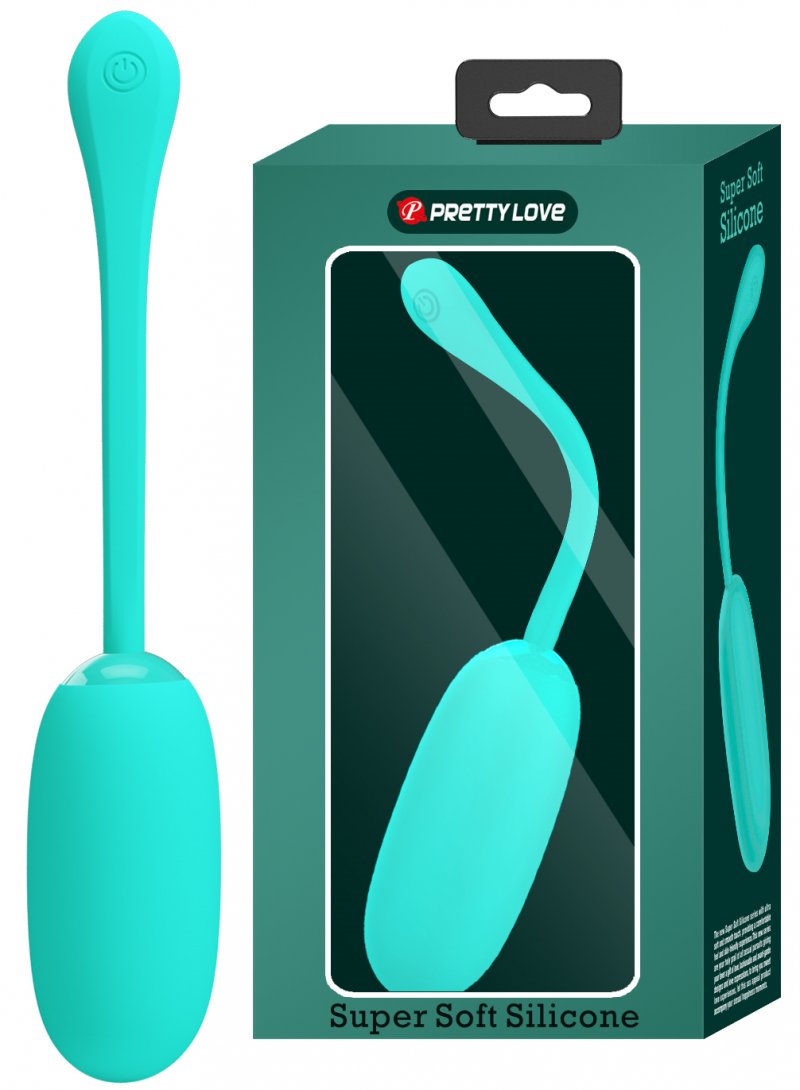 Перезаряжаемое виброяйцо Pretty Love Julius мятное