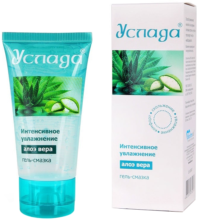 Гель-лубрикант Услада с алое вера 60 гр