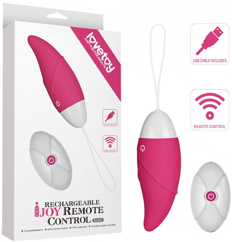 Виброяйцо с пультом дистанционного управления Ijoy Wireless Remote Control Rechargeable Egg