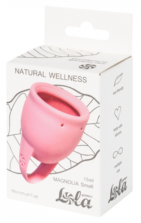 Менструальная чаша Natural Wellness Magnolia Light Pink 15 мл