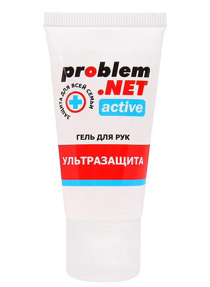 Обеззараживающий гель для рук Problem Net Active 30 гр