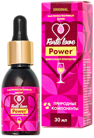 Быстрорастворимые капли-концентрат для женщин Forte Love Power 30 мл