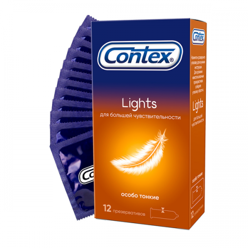 Презервативы Contex №12 Lights особо тонкие