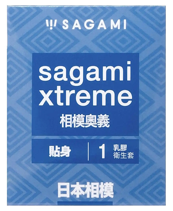 Презерватив супероблегающий Sagami Xtreme Feel Fit 1 шт